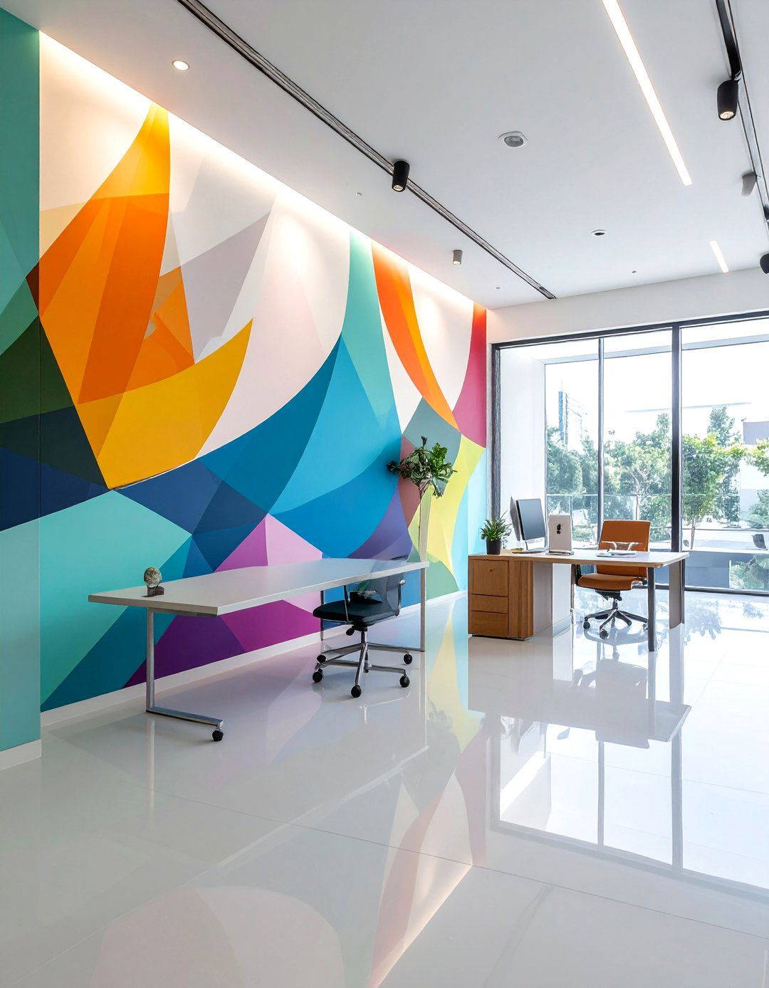 Custom Personal Artwork - 25 Office Wall Murals to Inspire Productivity and Creativity