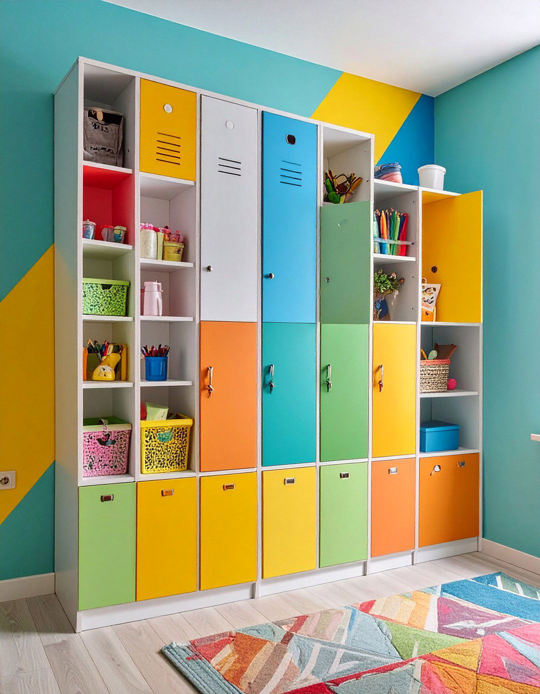 DIY Craft Corner - 30 Locker Decor Ideas for Stylish and Functional Spaces
