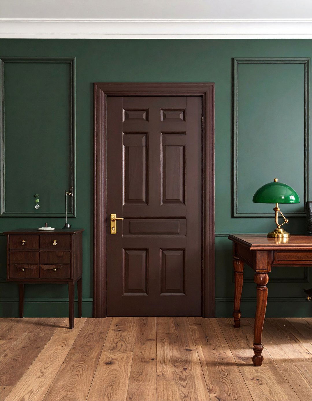 Dark Chocolate Brown Interior Door Color - 25 Interior Door Color Ideas for a Fresh Home Look