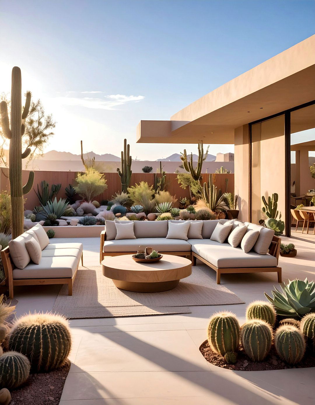 Desert Modern Patio Oasis - 40 Patio Decor Ideas to Refresh Your Outdoor Space