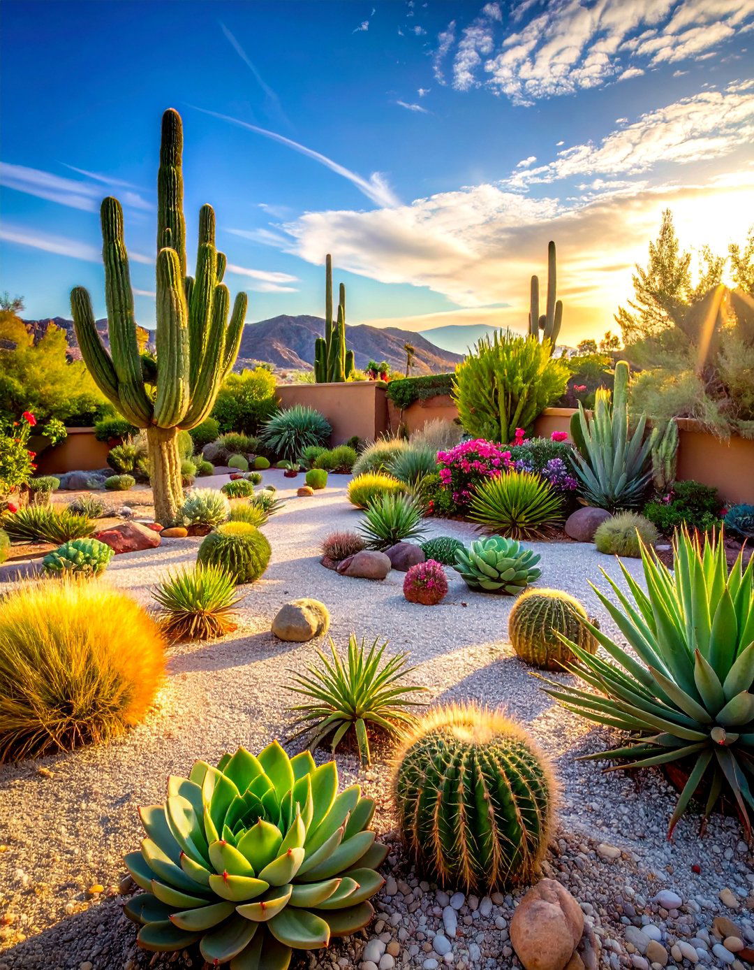 Desert Zen Garden Theme - 25 Zen Garden Ideas for a Peaceful Backyard Retreat