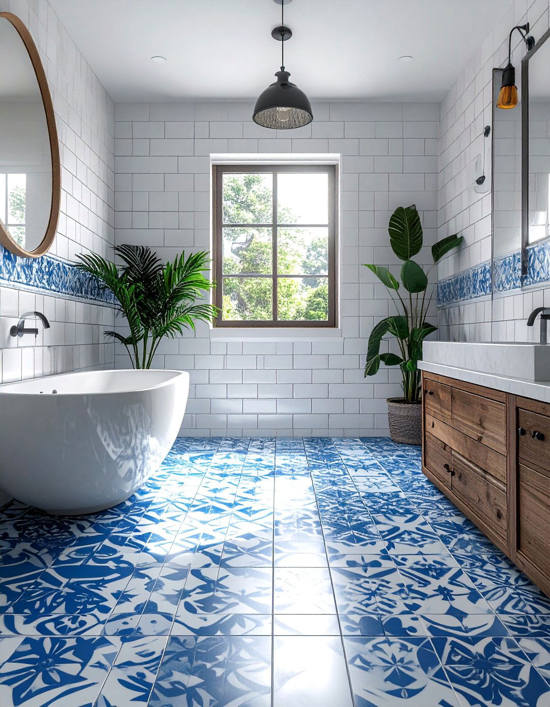 Designing Eclectic Bathrooms with Unique Tilework - 25 Eclectic Interior Design Ideas for Unique Spaces