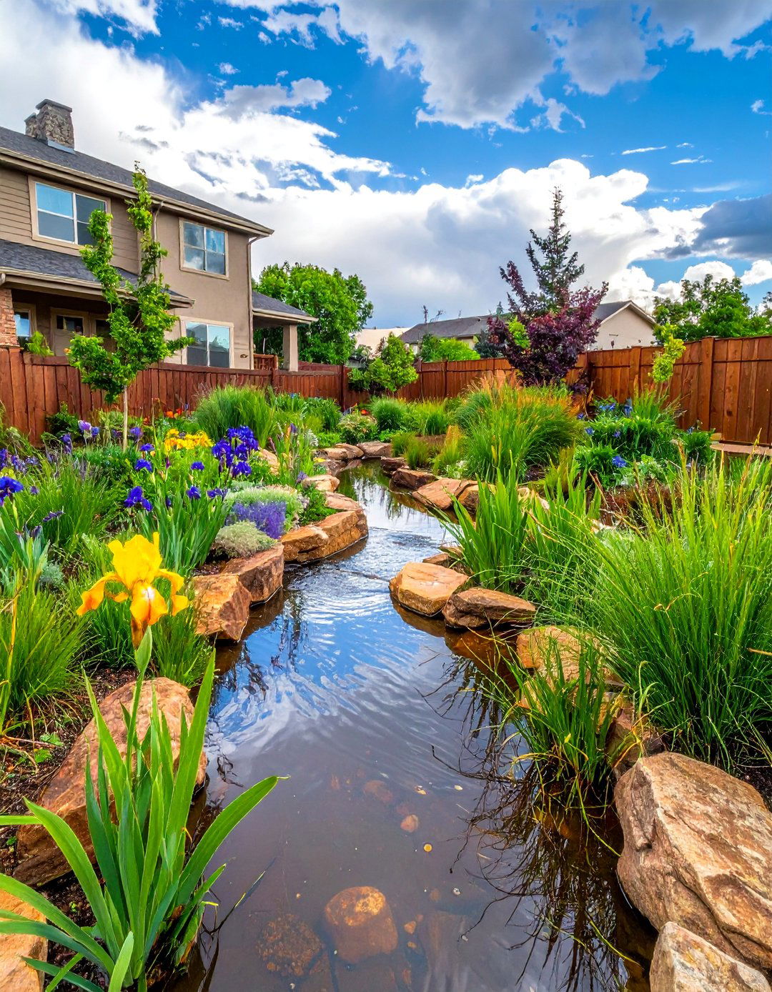 Designing a Rain Garden to Manage Stormwater - 30 Colorado Landscaping Ideas for a Stunning Yard