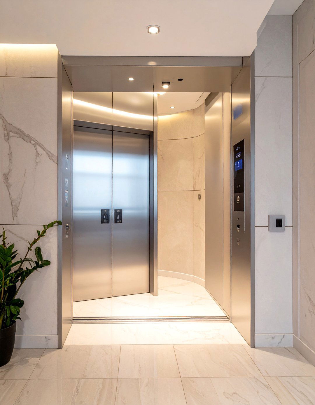 Destination Dispatch Technology - 25 Elevator Design Ideas for Modern Homes