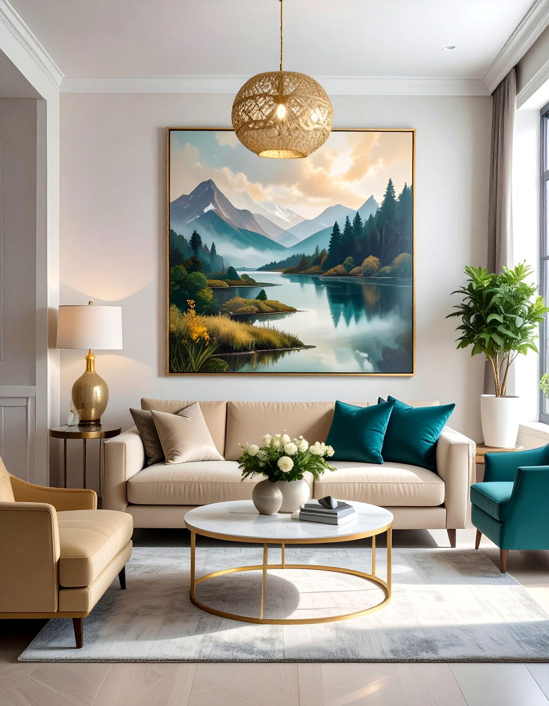 Displaying Art and Prints - 40 Cozy Living Room Ideas to Transform Your Space