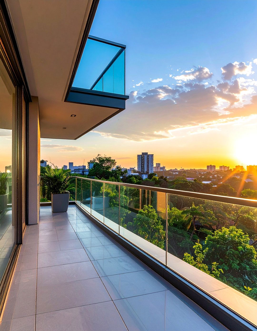 Double Glazed Insulated Glass Balconies - 25 Glass Balcony Design Ideas for a Modern and Open Feel