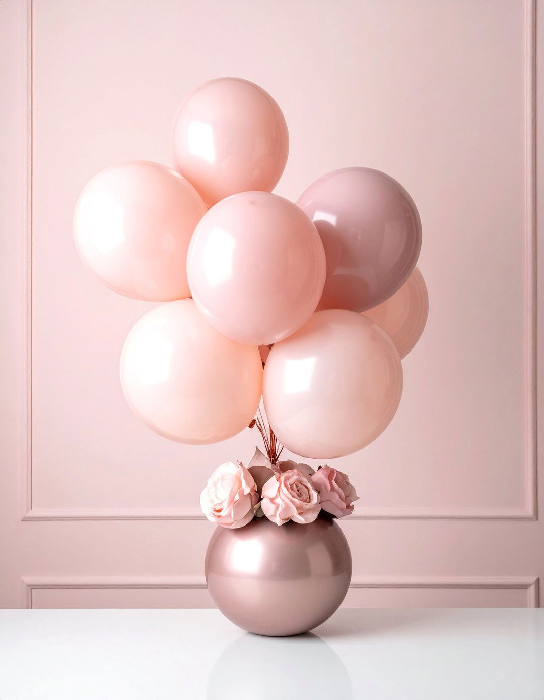 Double Stuffed Balloon Centerpiece - 25 Balloon Centerpiece Ideas for Any Celebration
