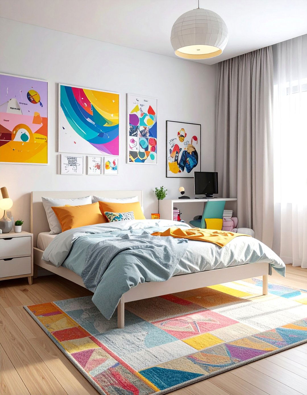 Dream Planning Vision Board Room - 40 Teen Room Ideas for a Fun and Functional Space