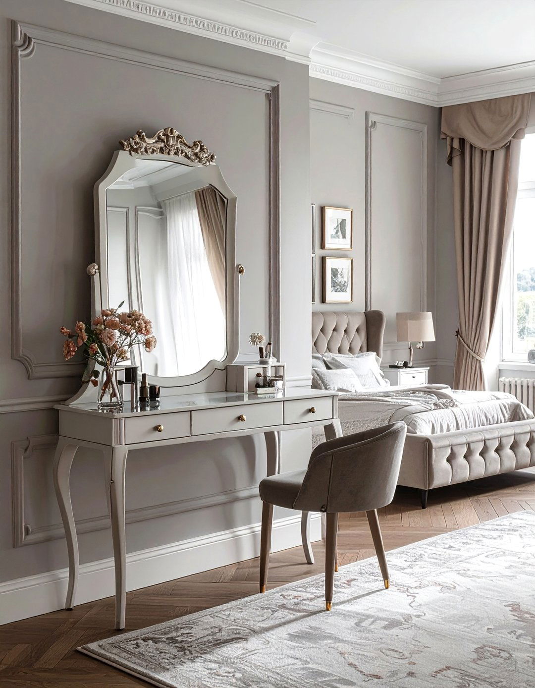 Dressing Table Tri Fold Mirrors - 15 Stunning Bedroom Mirror Ideas for a Cozy Space