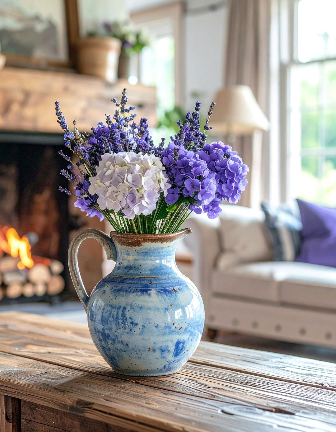 Dried Flower Arrangements Cottage Living Room - 30 Cottage Living Room Ideas for a Cozy Retreat