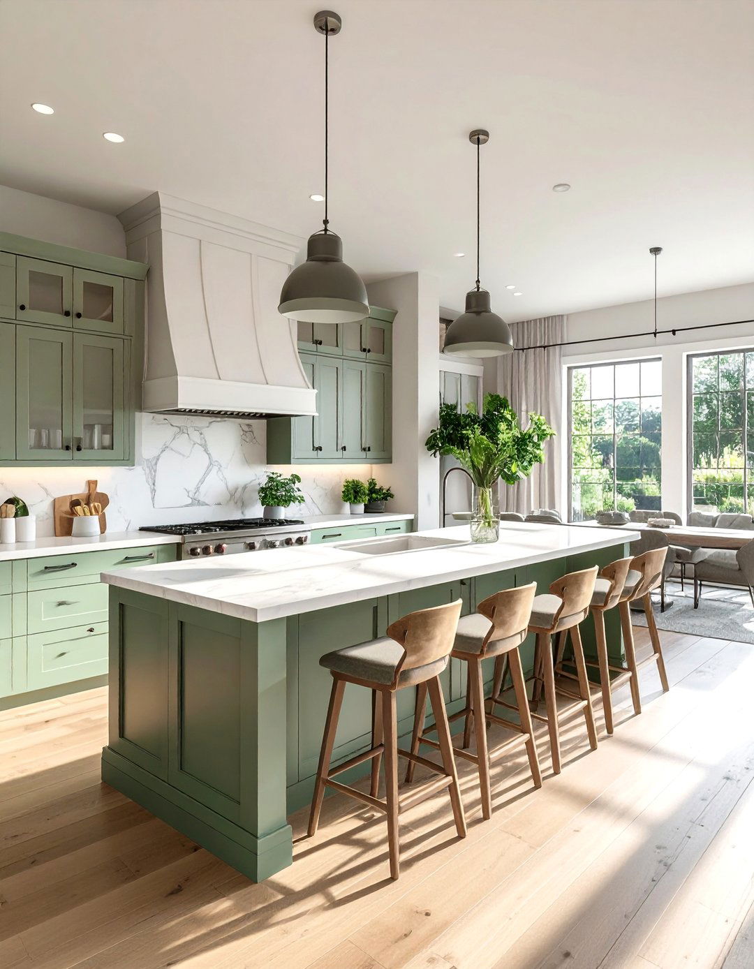 Dual Purpose Farmhouse Kitchen Island and Dining Table - 25 Farmhouse Kitchen Island Ideas for a Functional Space
