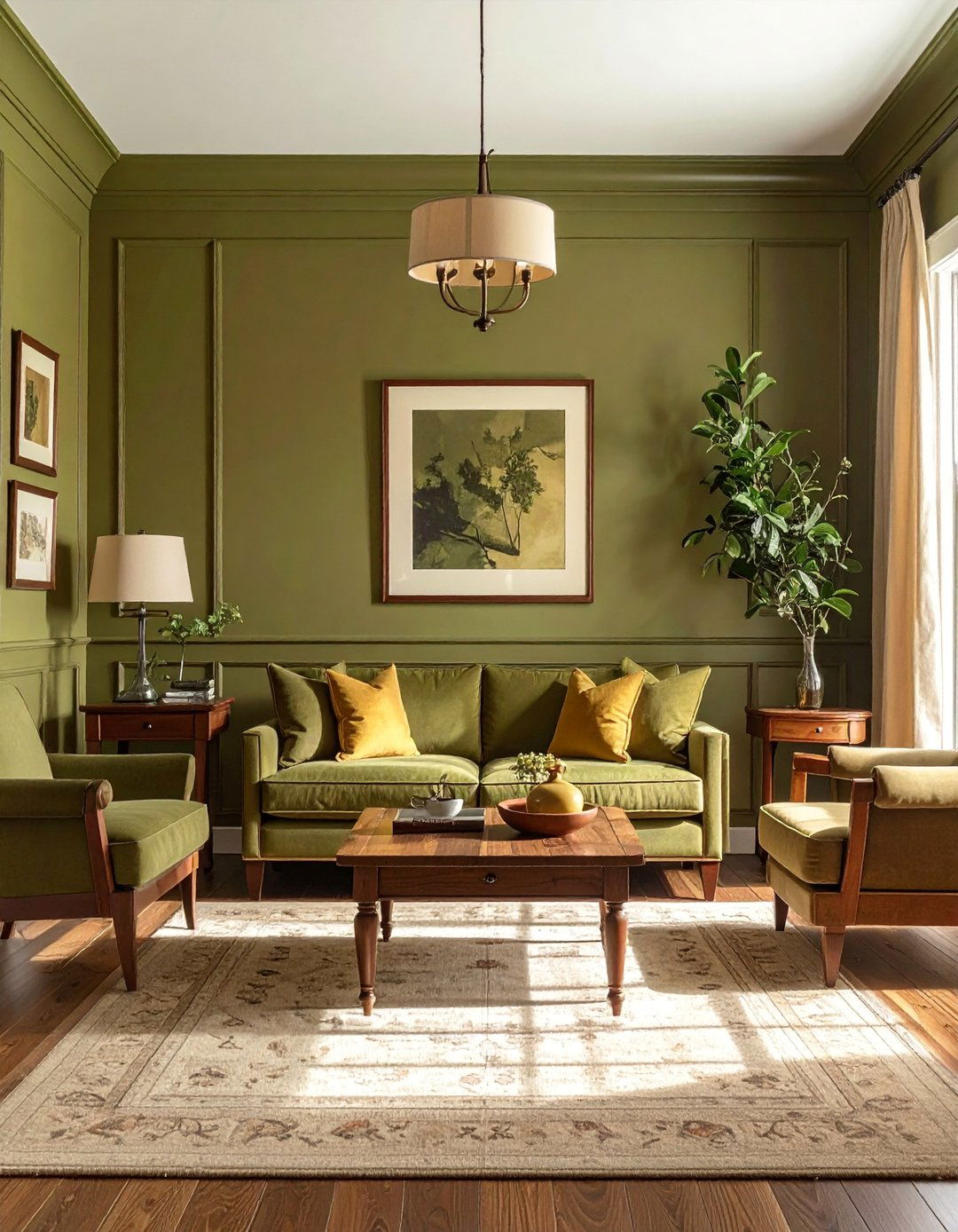 Earthy Color Palette for a Craftsman Living Room - 30 Craftsman Living Room Ideas for a Timeless Look