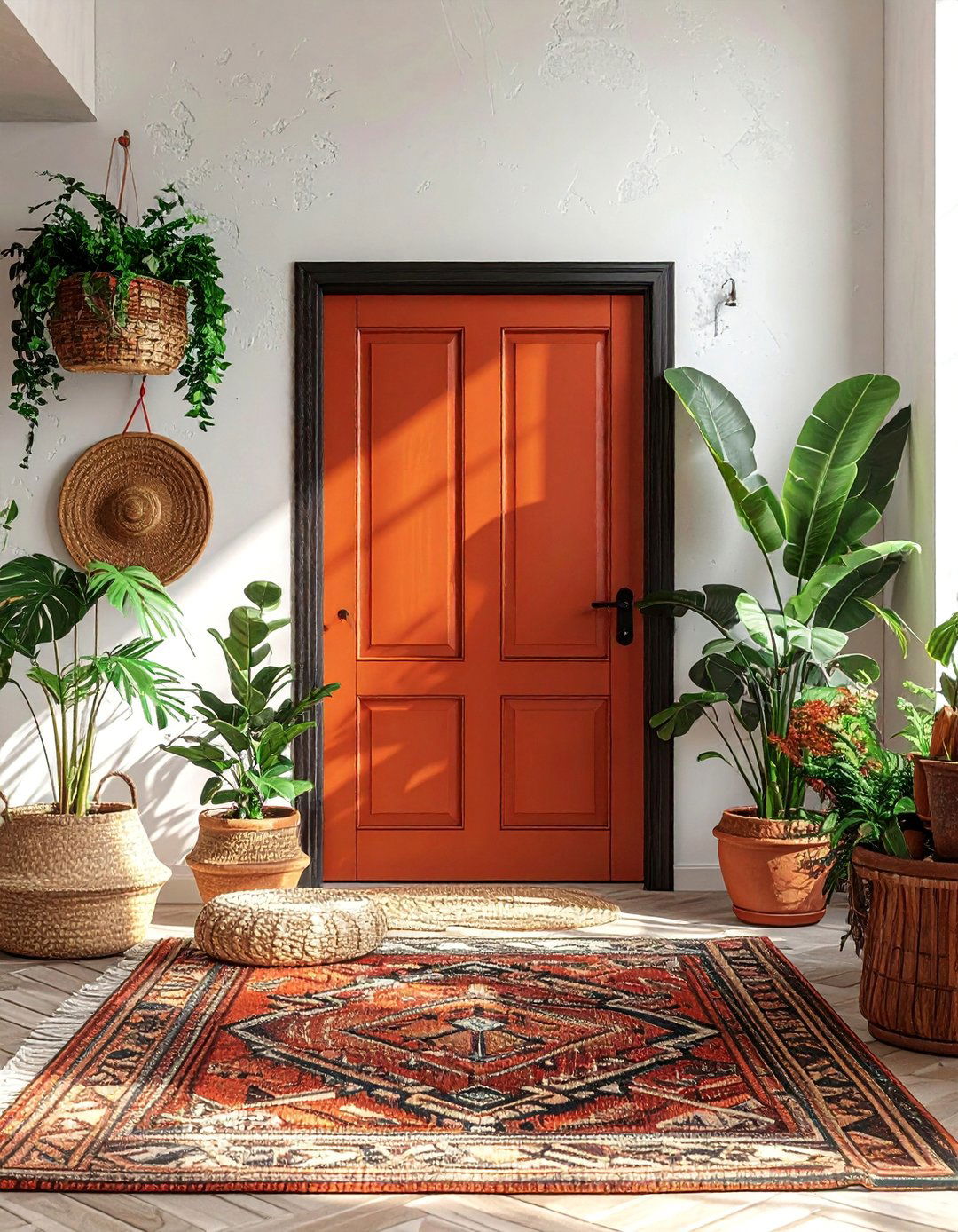 Earthy Terracotta Interior Door Color - 25 Interior Door Color Ideas for a Fresh Home Look