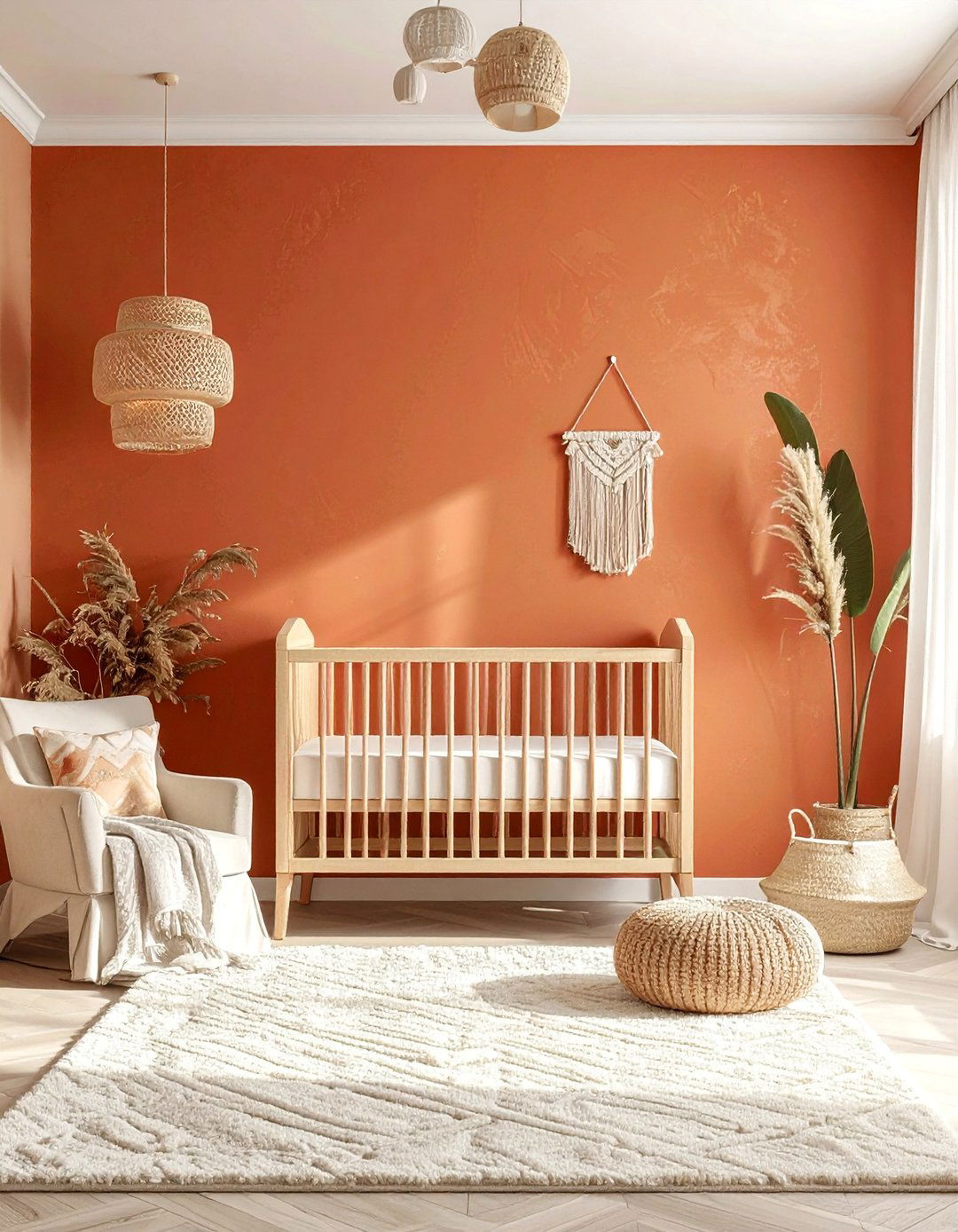 Earthy Terracotta and Rust Color Palette for a Boho Nursery - 30 Boho Nursery Ideas for a Cozy and Stylish Space