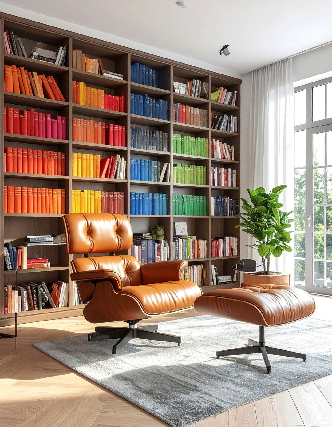 Eclectic Living Room with a Focus on Books - 20 Eclectic Living Room Ideas for a Unique Style