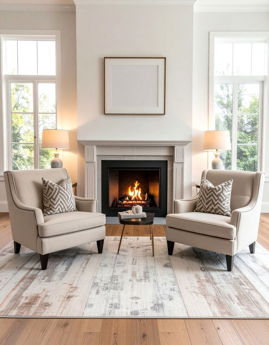 Eclectic Living Room with a Symmetrical Layout - 20 Eclectic Living Room Ideas for a Unique Style