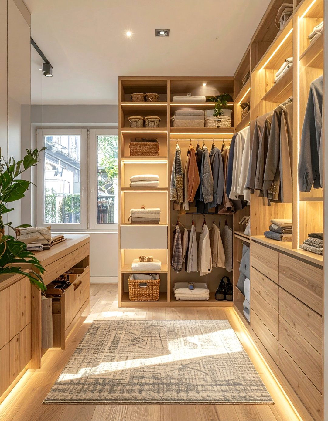 Eco Friendly Storage Options - 30 Dressing Room Ideas to Organize Your Space