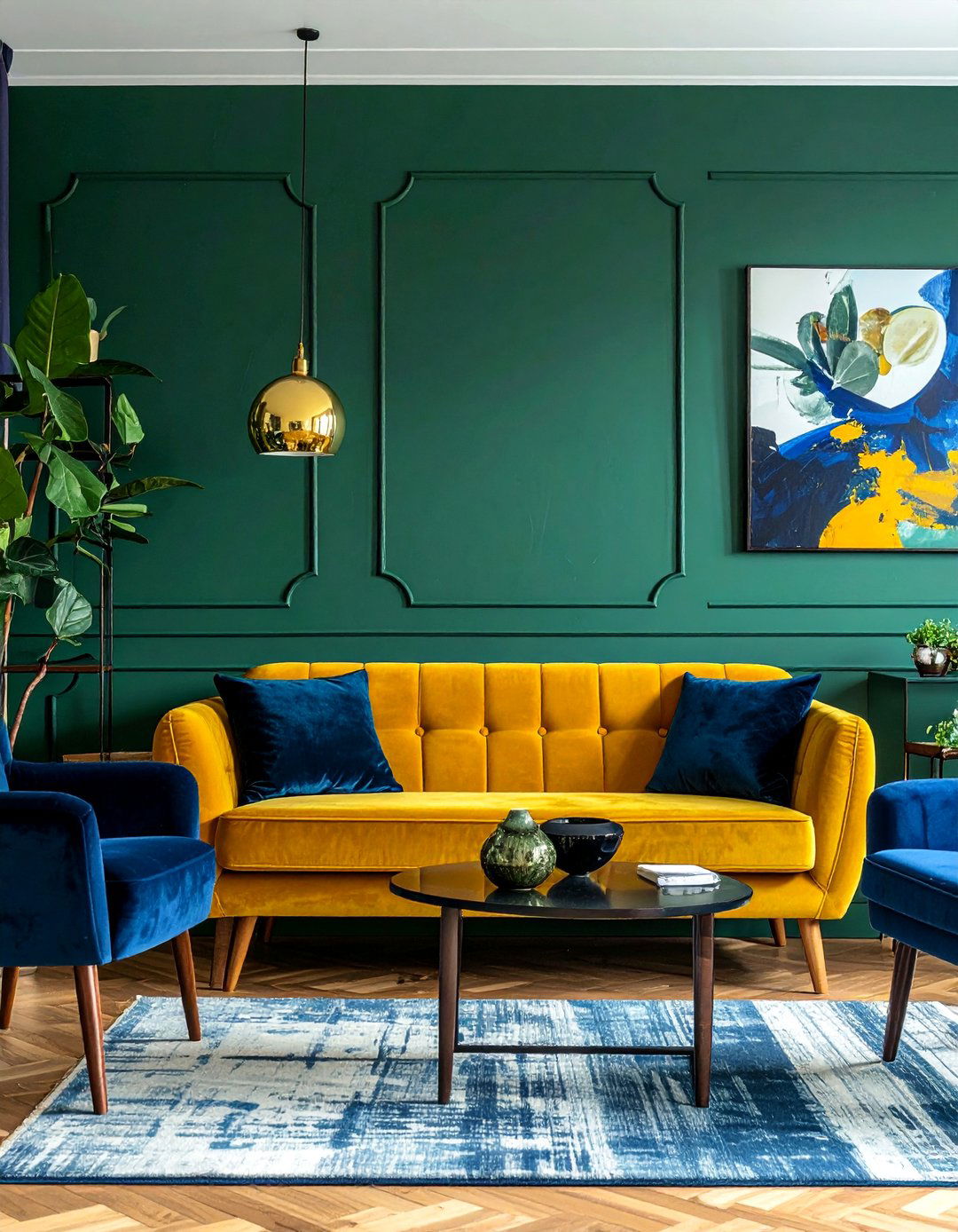Employing an Unexpected and Bold Color Palette - 25 Eclectic Interior Design Ideas for Unique Spaces