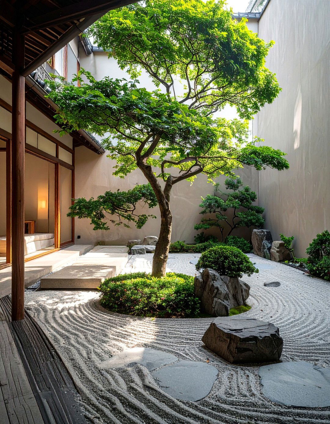 Enclosed Courtyard Garden Design - 40 Japanese Garden Ideas for a Serene Outdoor Retreat