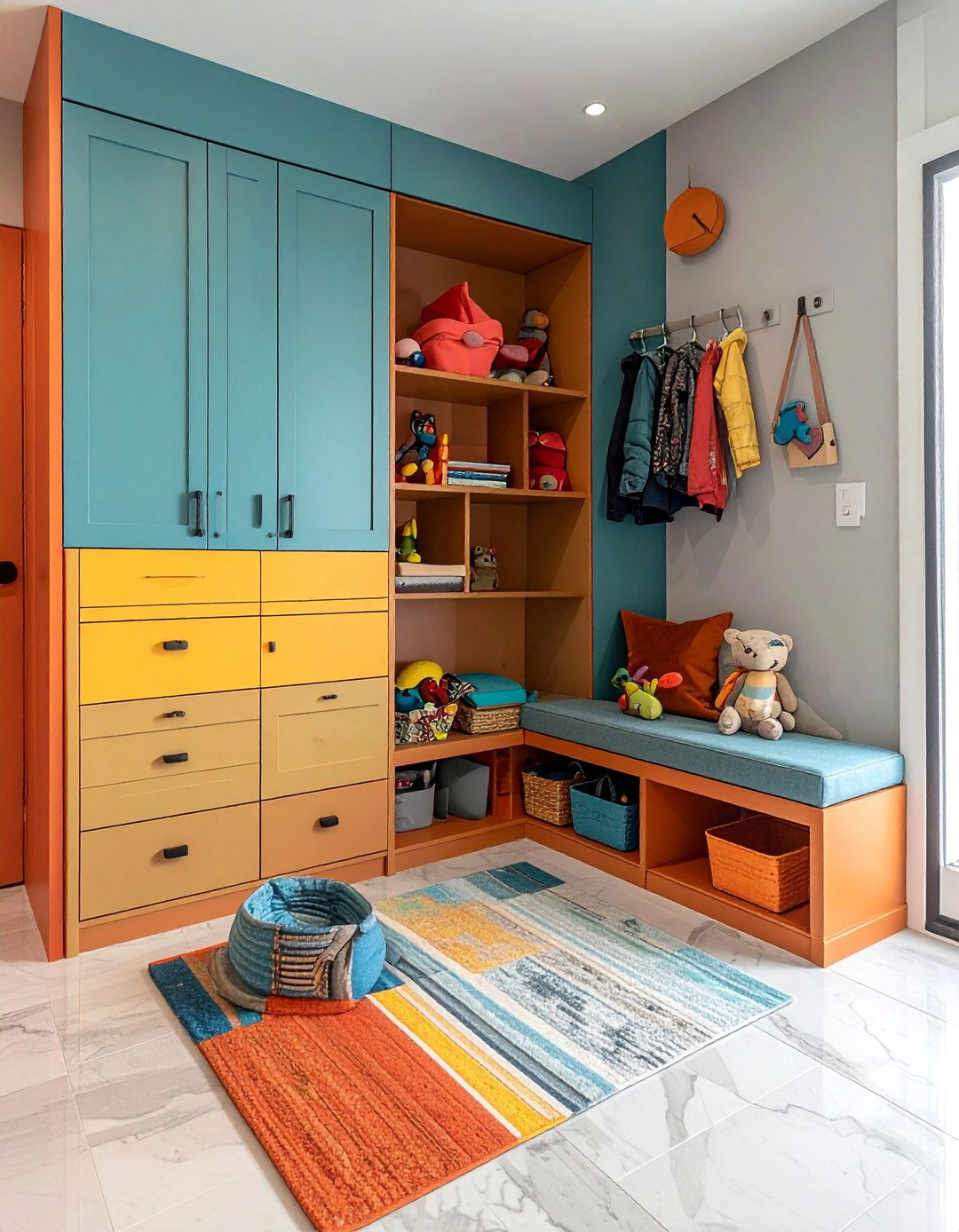 Entryway Drop Zone Organization - 40 Toy Storage Ideas to Keep Your Home Organized