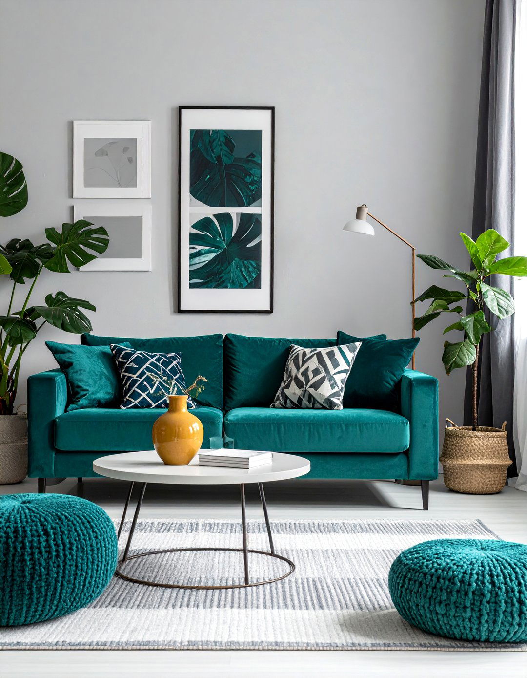 Establishing Cohesion with a Single Unifying Color Thread - 25 Eclectic Interior Design Ideas for Unique Spaces