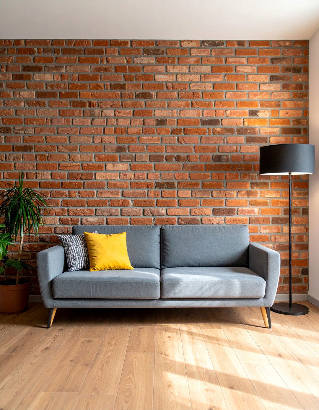 Exposed Brick Accent Wall - 30 Industrial Decor Ideas for a Modern Home