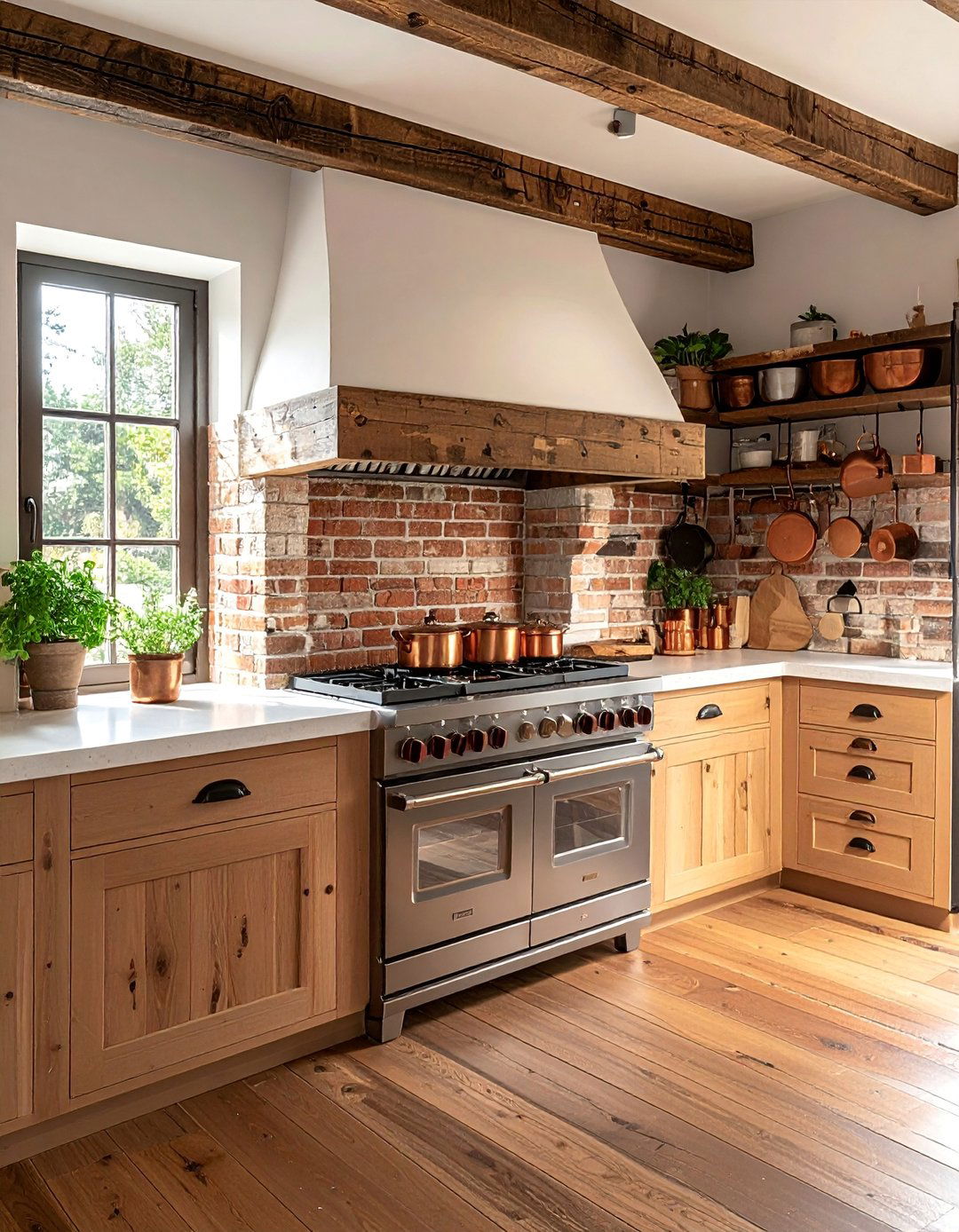 Exposed Brick Kitchen Stove Alcove - 20 Kitchen Stove Alcove Ideas for a Cozy Cooking Nook