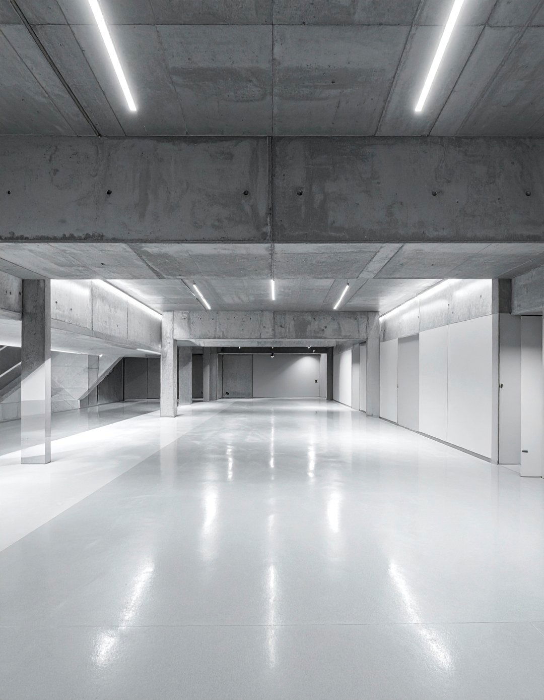 Exposed Concrete Ceiling - 25 Exposed Basement Ceiling Ideas for Industrial Style