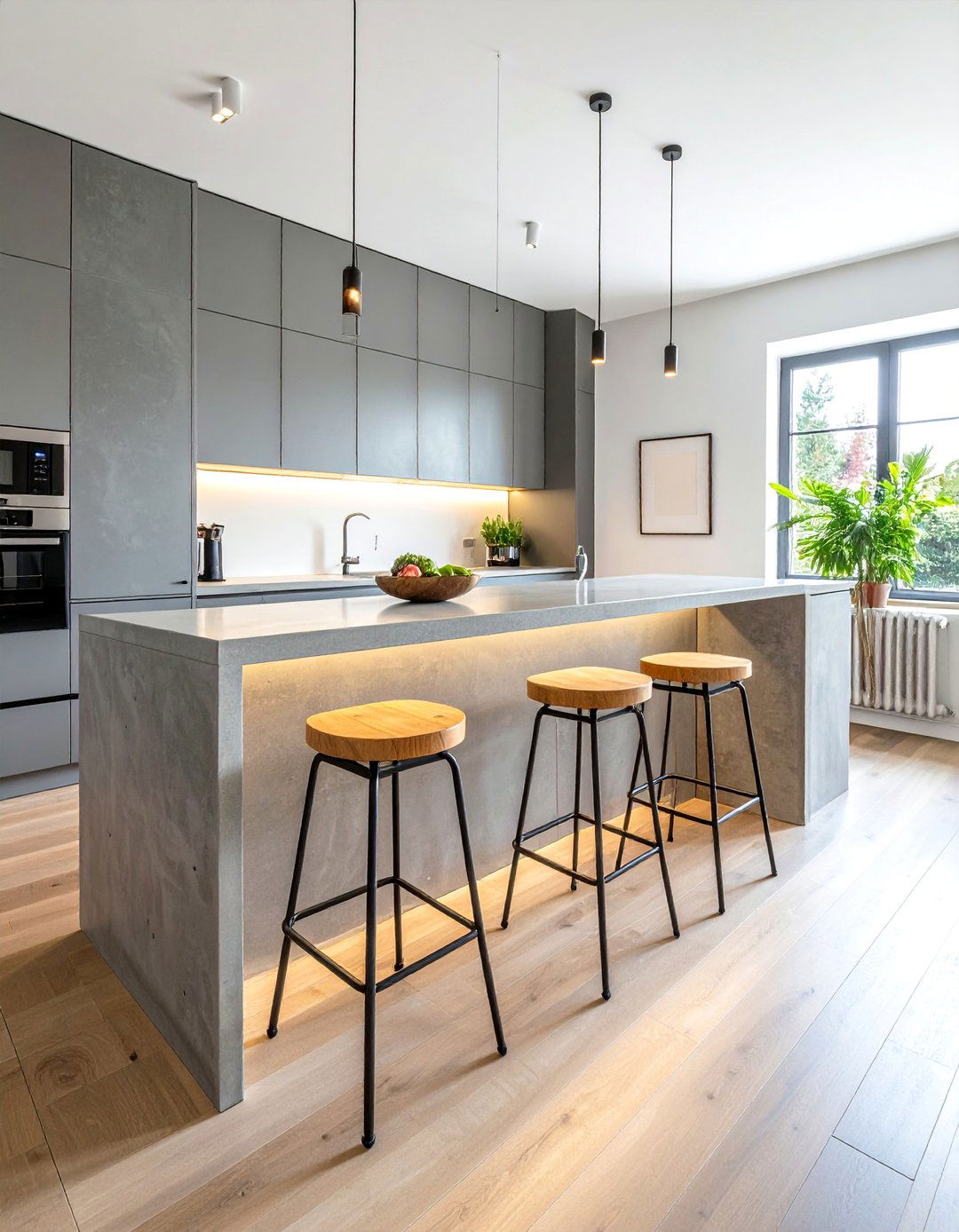 Factory Style Metal Bar Stools - 30 Industrial Decor Ideas for a Modern Home