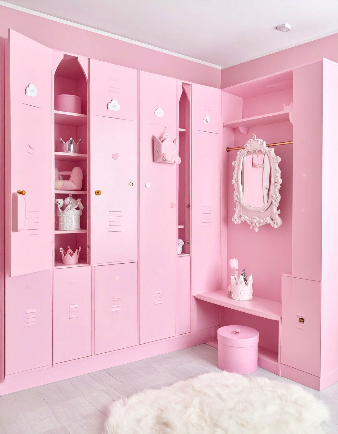 Fairy Tale Princess - 30 Locker Decor Ideas for Stylish and Functional Spaces