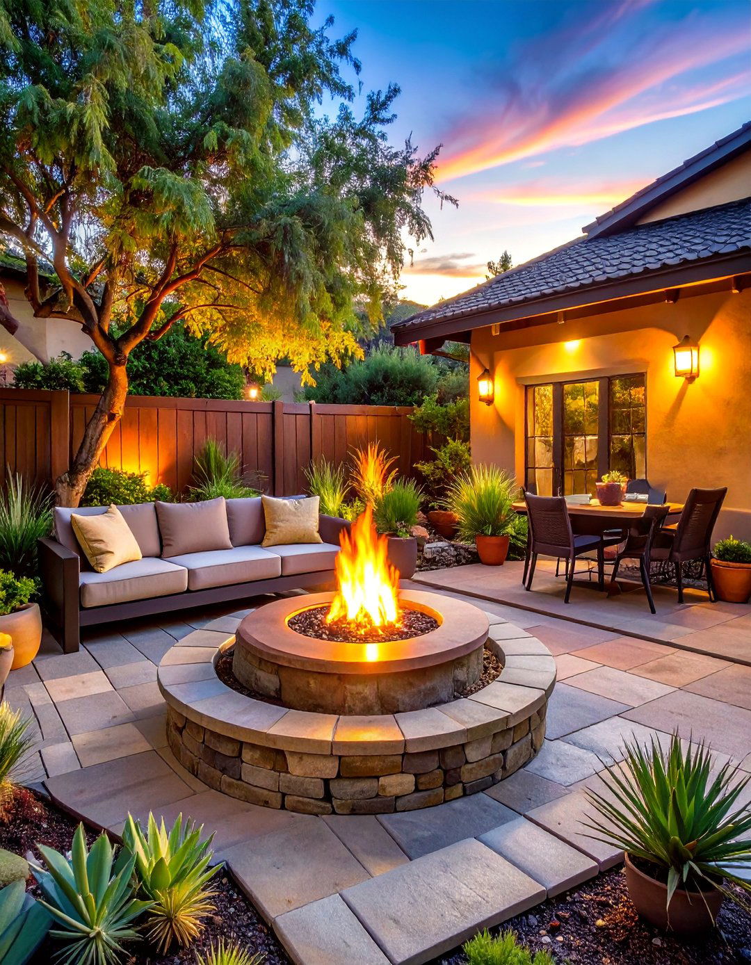 Fire Pit Gathering Spaces - 40 Small Backyard Landscaping Ideas for Big Impact