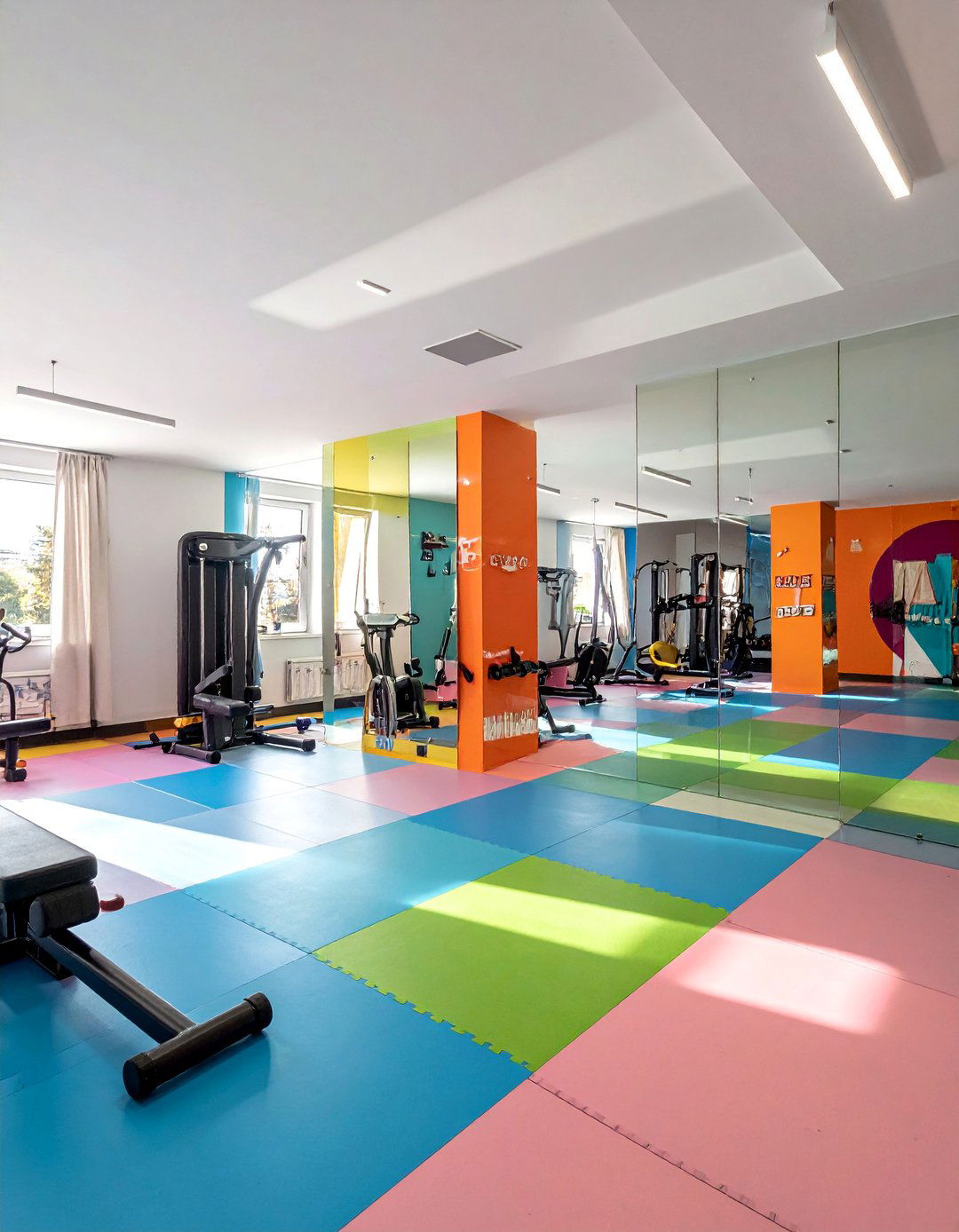 Fitness Workout Zone - 40 Teen Hangout Room Ideas for a Fun and Relaxing Space