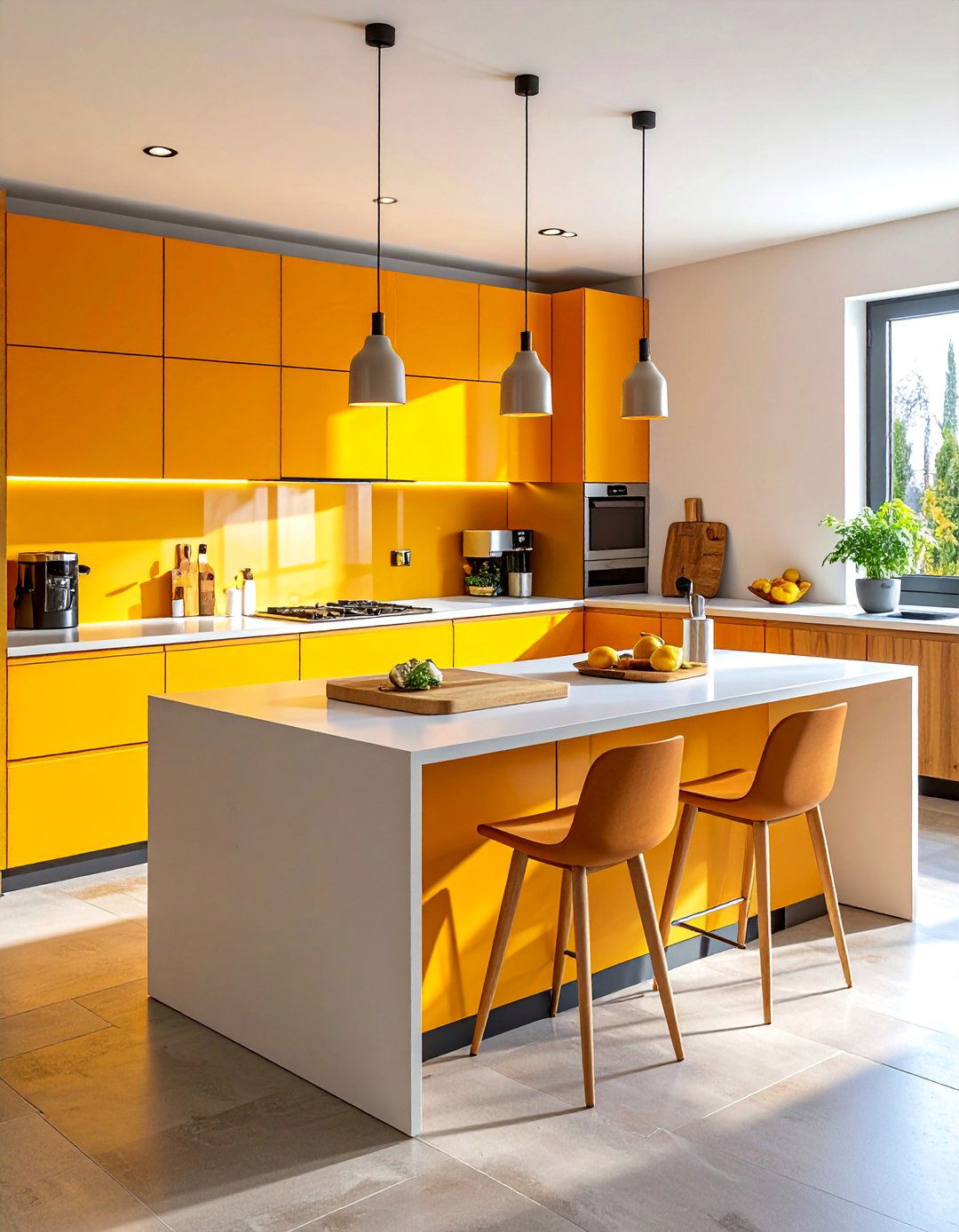 Flexible Workspace Design - 40 Modern Kitchen Ideas for a Sleek and Functional Space