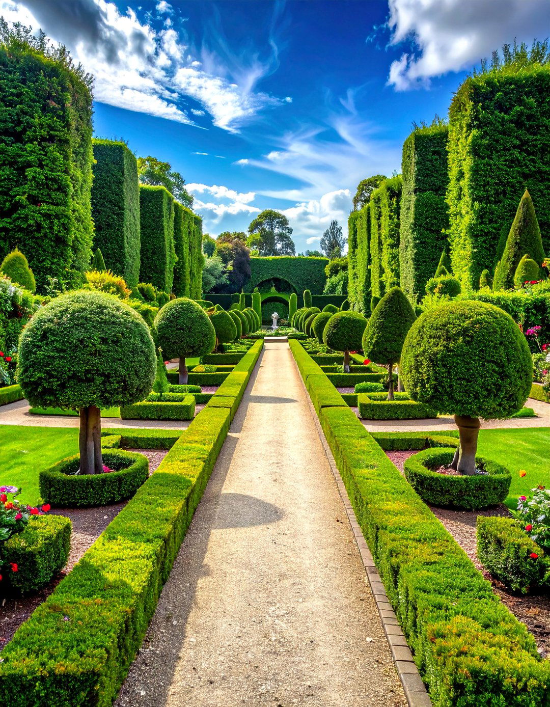 Formal Geometric Gardens - 40 Beautiful Gardens to Inspire Your Outdoor Space