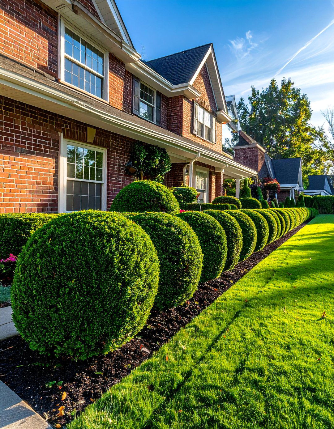 Formal Hedging with Boxwood Shrubs - 20 Front Yard Boxwood Shrubs for Elegant Landscaping