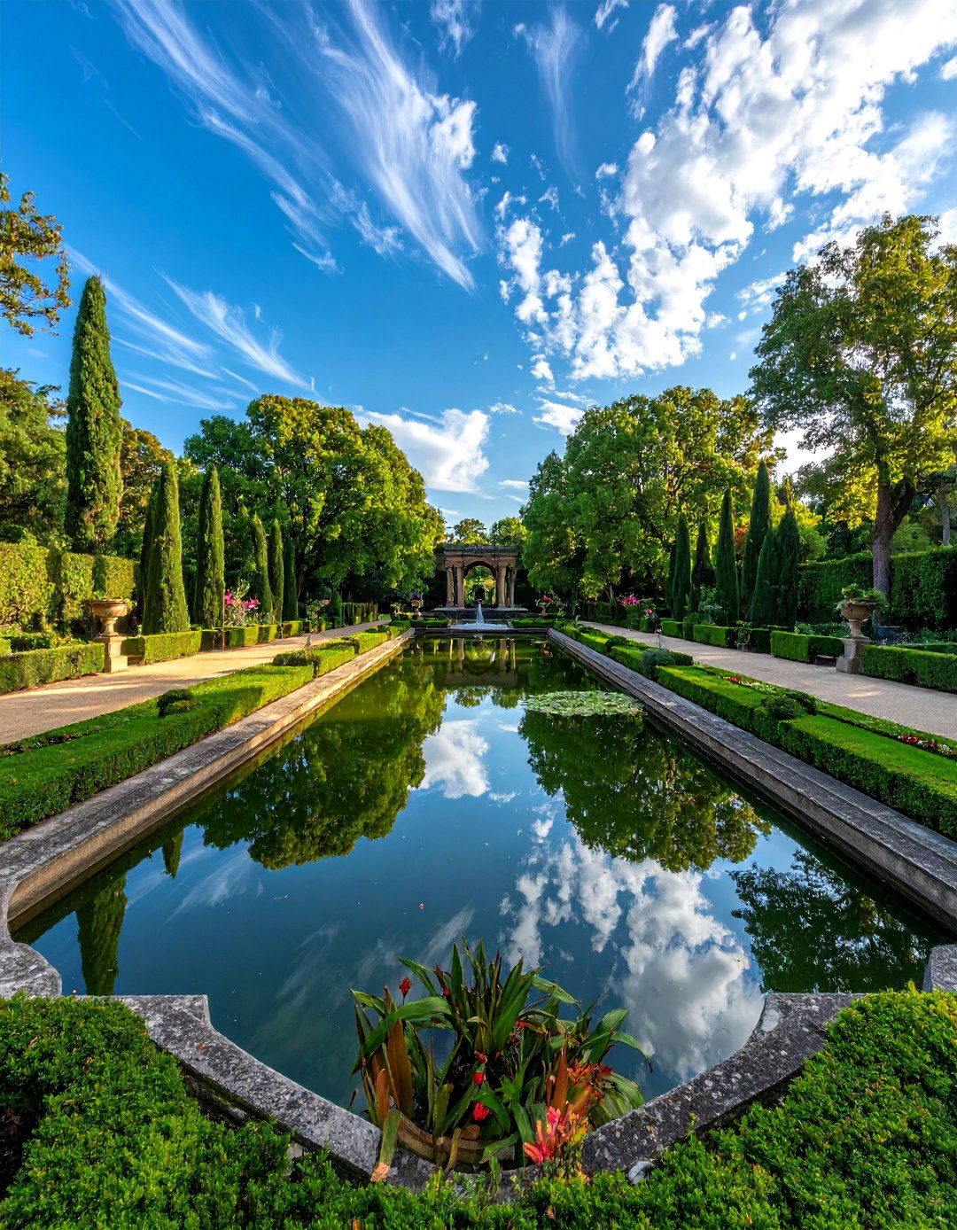 Formal Reflecting Pool Design - 15 Pond Landscaping Ideas for a Serene Outdoor Retreat