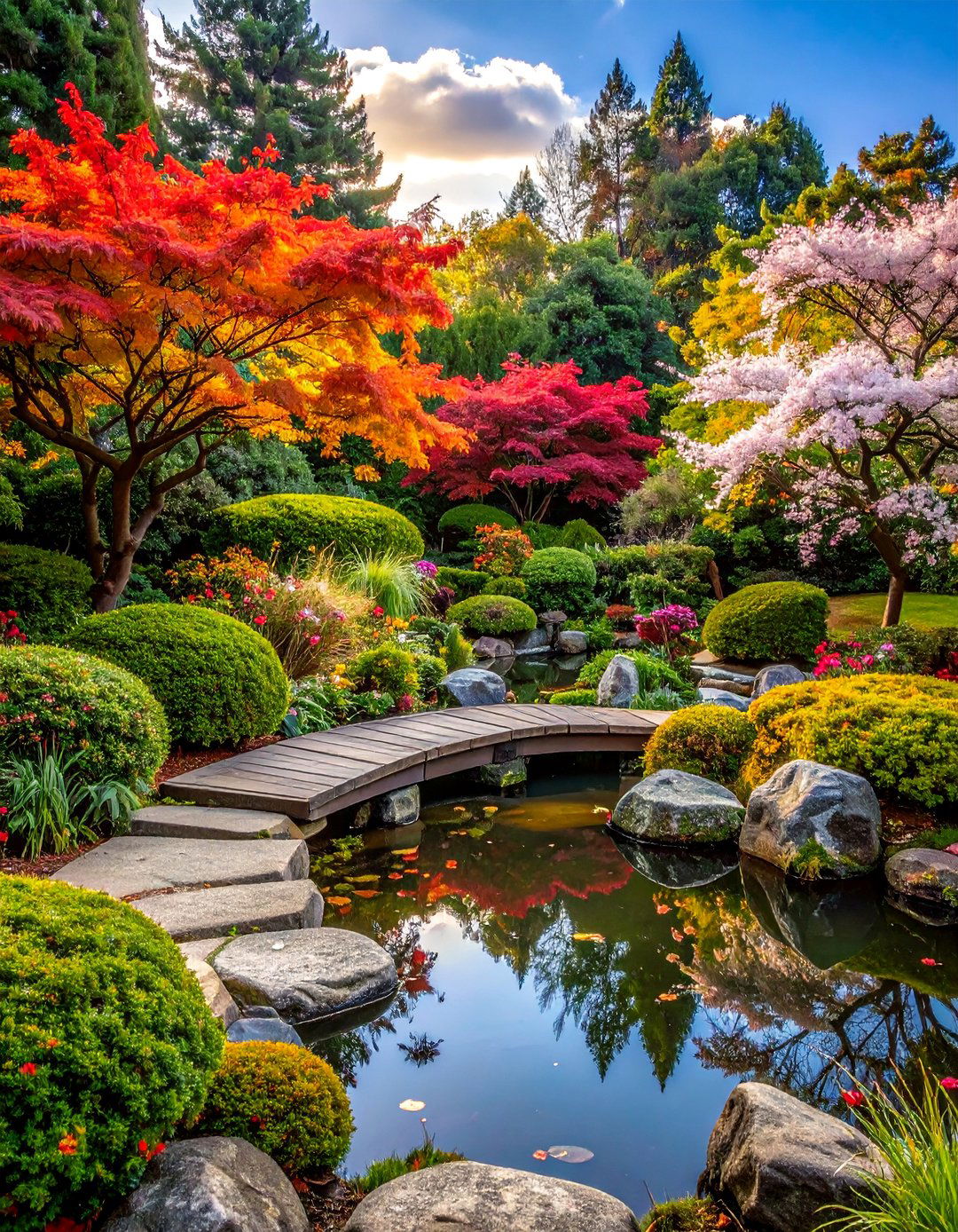 Four Season Interest Garden - 40 Japanese Garden Ideas for a Serene Outdoor Retreat