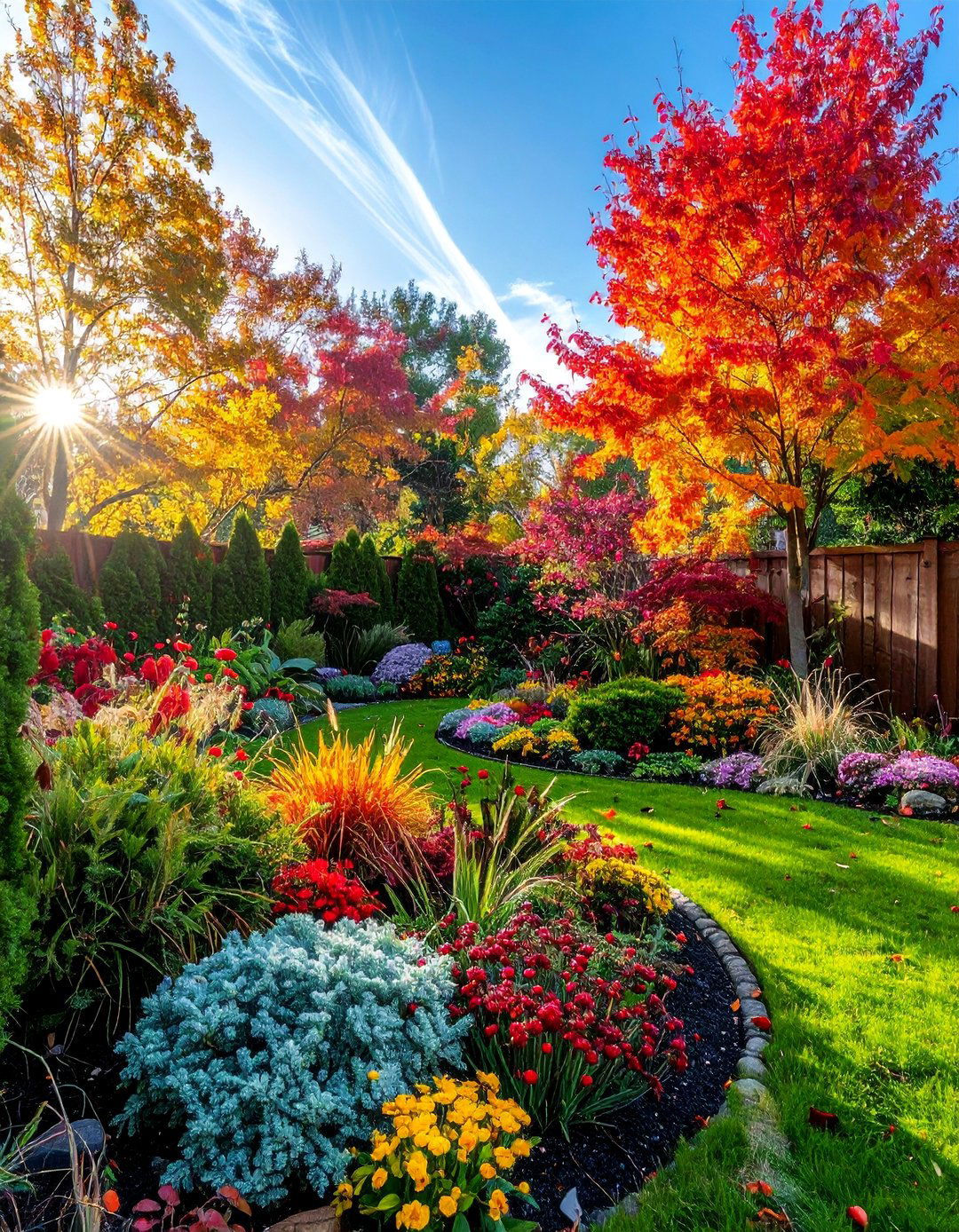 Four Season Interest Gardens - 40 Small Backyard Landscaping Ideas for Big Impact
