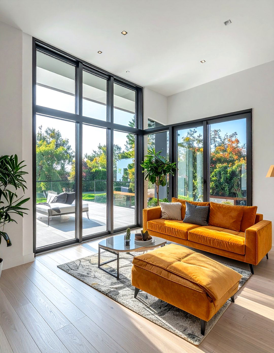 Frameless Glass Corner Windows - 30 Corner Window Ideas to Maximize Natural Light