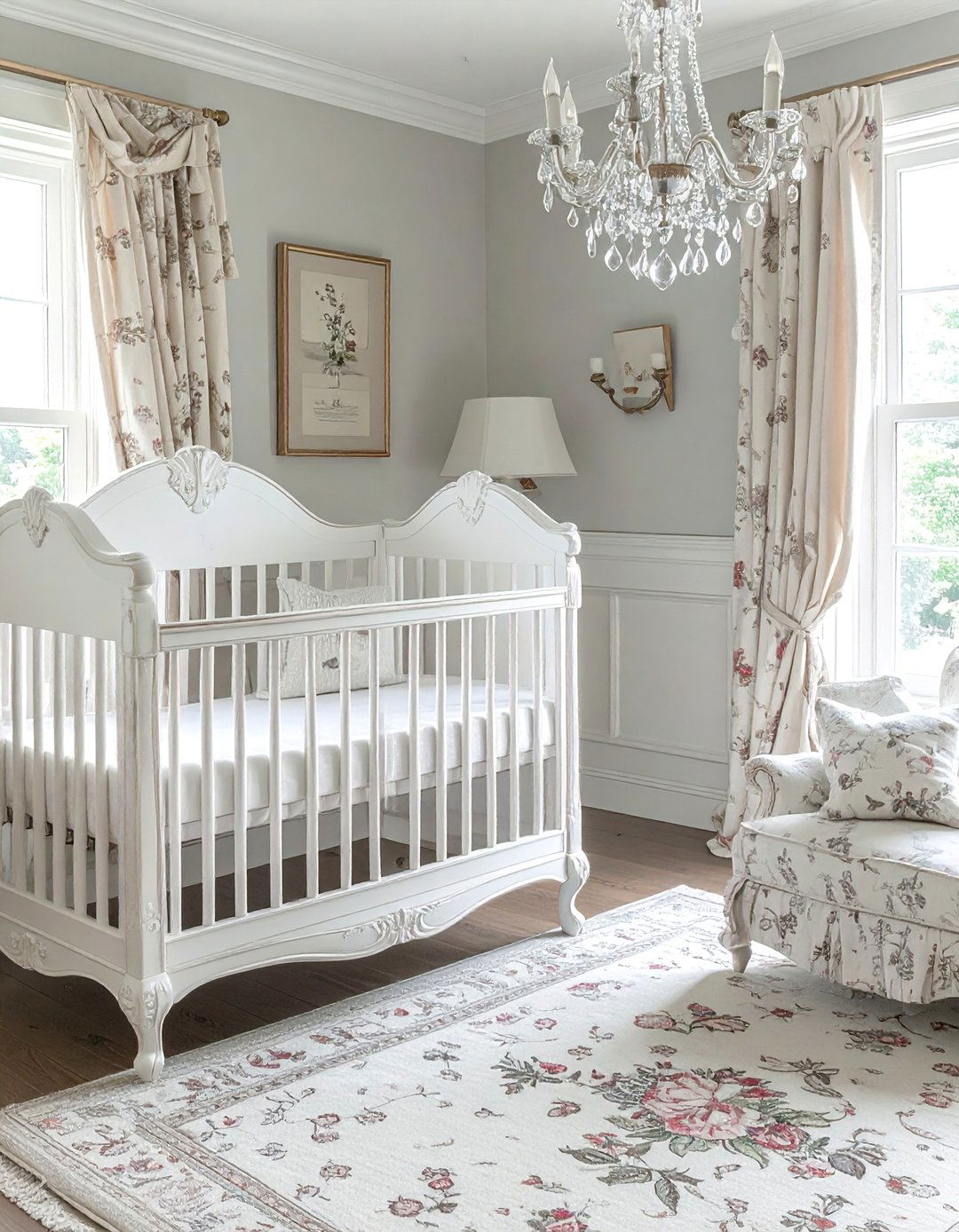 French Provincial Baby Girl Nursery - 25 Baby Girl Nursery Ideas for a Dreamy Space