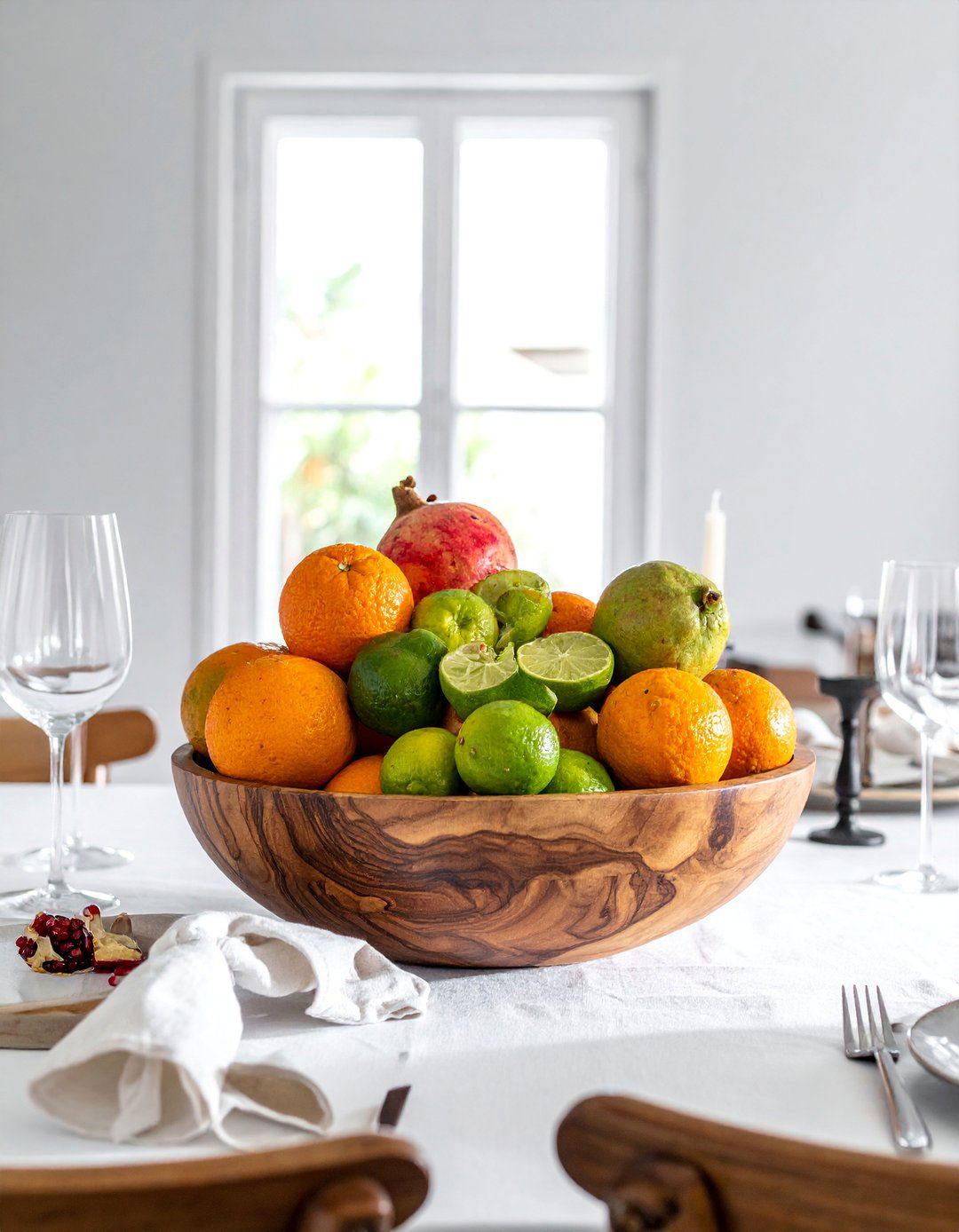 Fresh Citrus Fruit Centerpieces - 20 Mexican Table Decor Ideas for Vibrant Settings