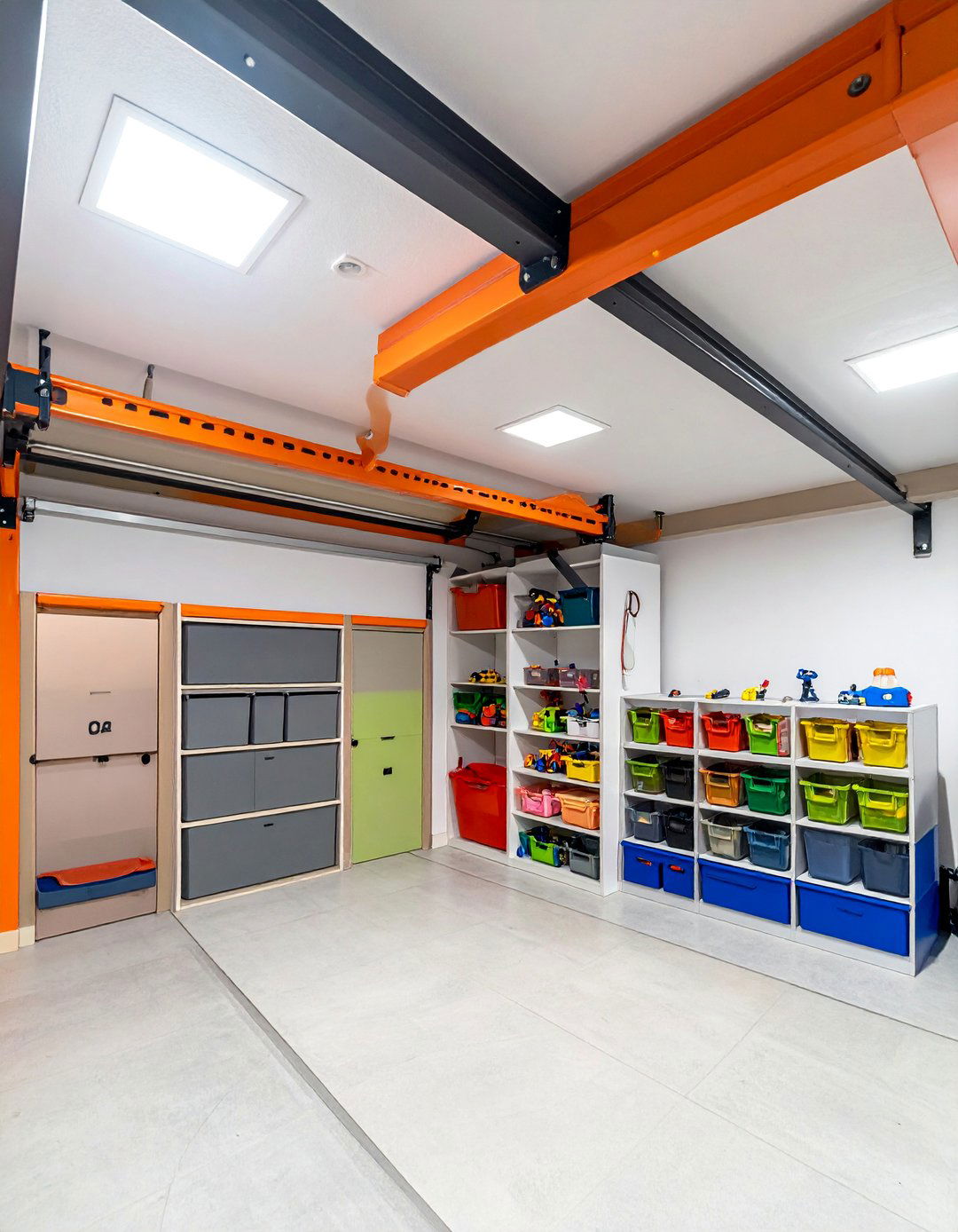 Garage Ceiling Storage Systems - 40 Toy Storage Ideas to Keep Your Home Organized