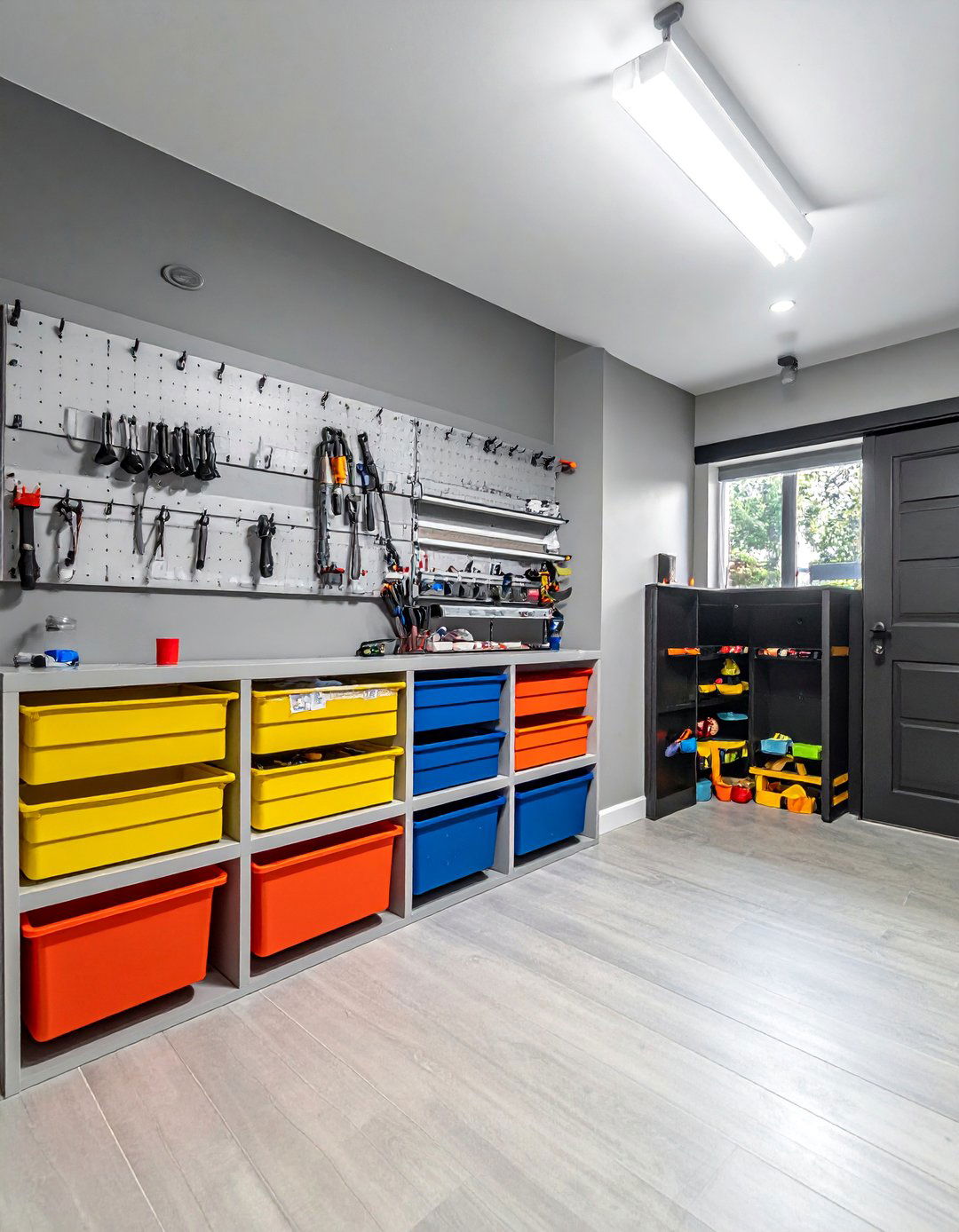 Garage Wall Organization - 40 Toy Storage Ideas to Keep Your Home Organized