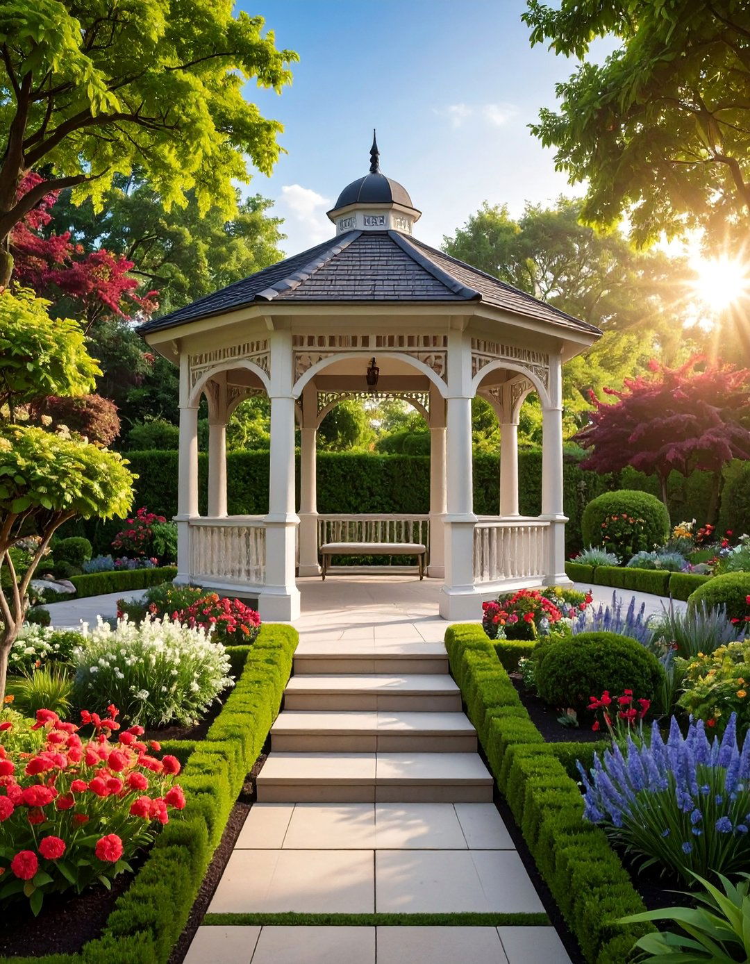 Garden Focal Point Gazebo - 40 Gazebo Design Ideas for a Beautiful Outdoor Space