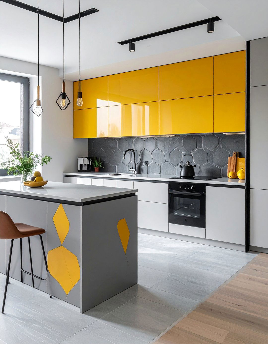 Geometric Modern Shapes - 40 Kitchen Cabinet Hardware Ideas to Elevate Your Design