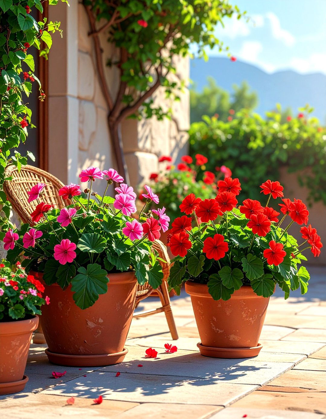 Geraniums for Patios - 30 Outdoor Plants Perfect for Your Patio