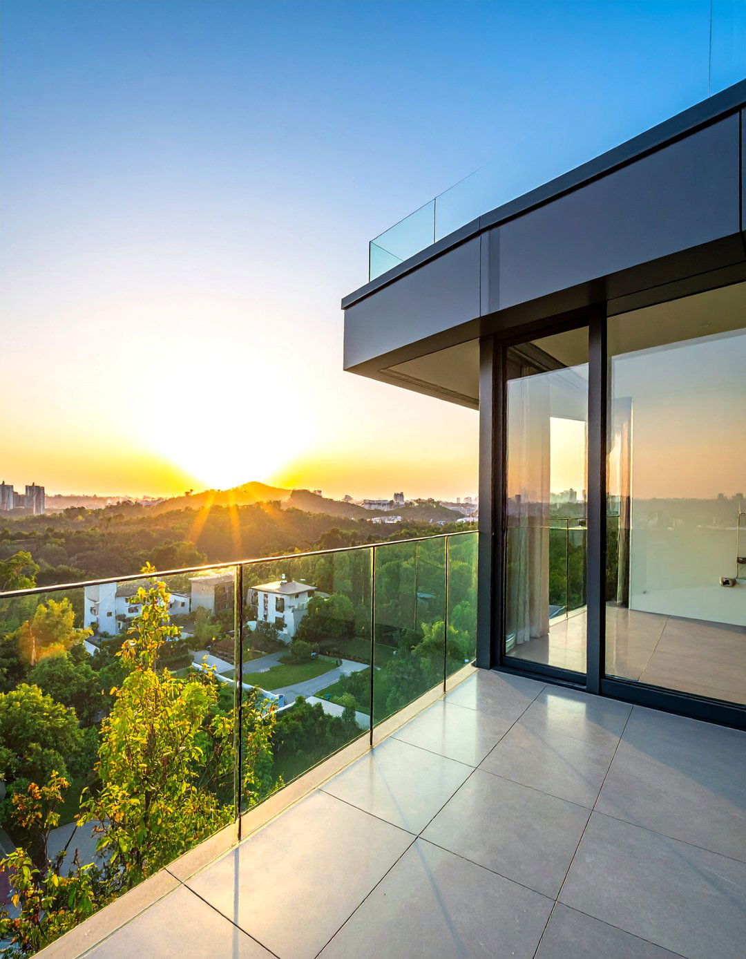 Glass Balcony Energy Efficiency Systems - 25 Glass Balcony Design Ideas for a Modern and Open Feel