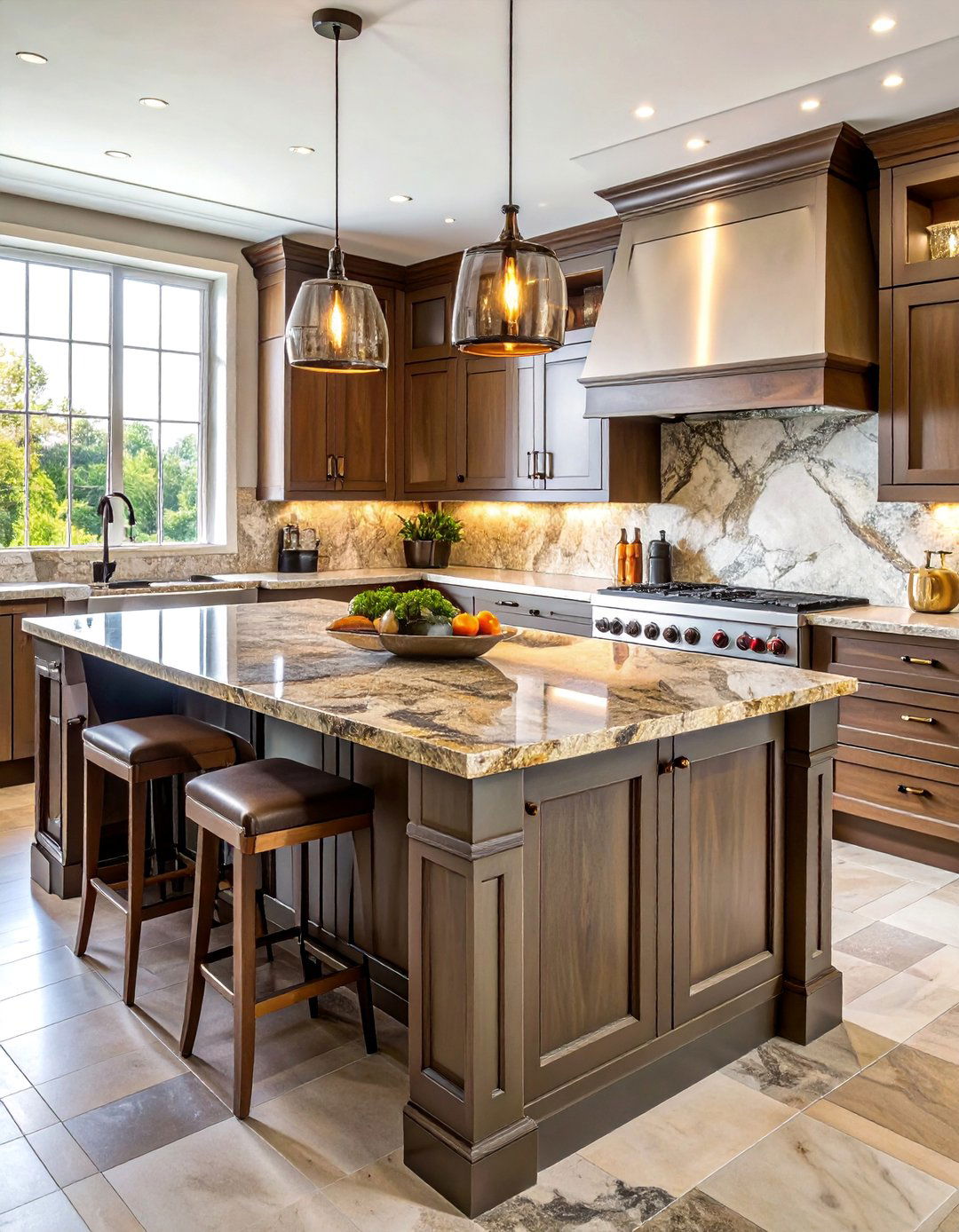 Granite Revival Patterns - 40 Kitchen Countertop Ideas for Modern Homes