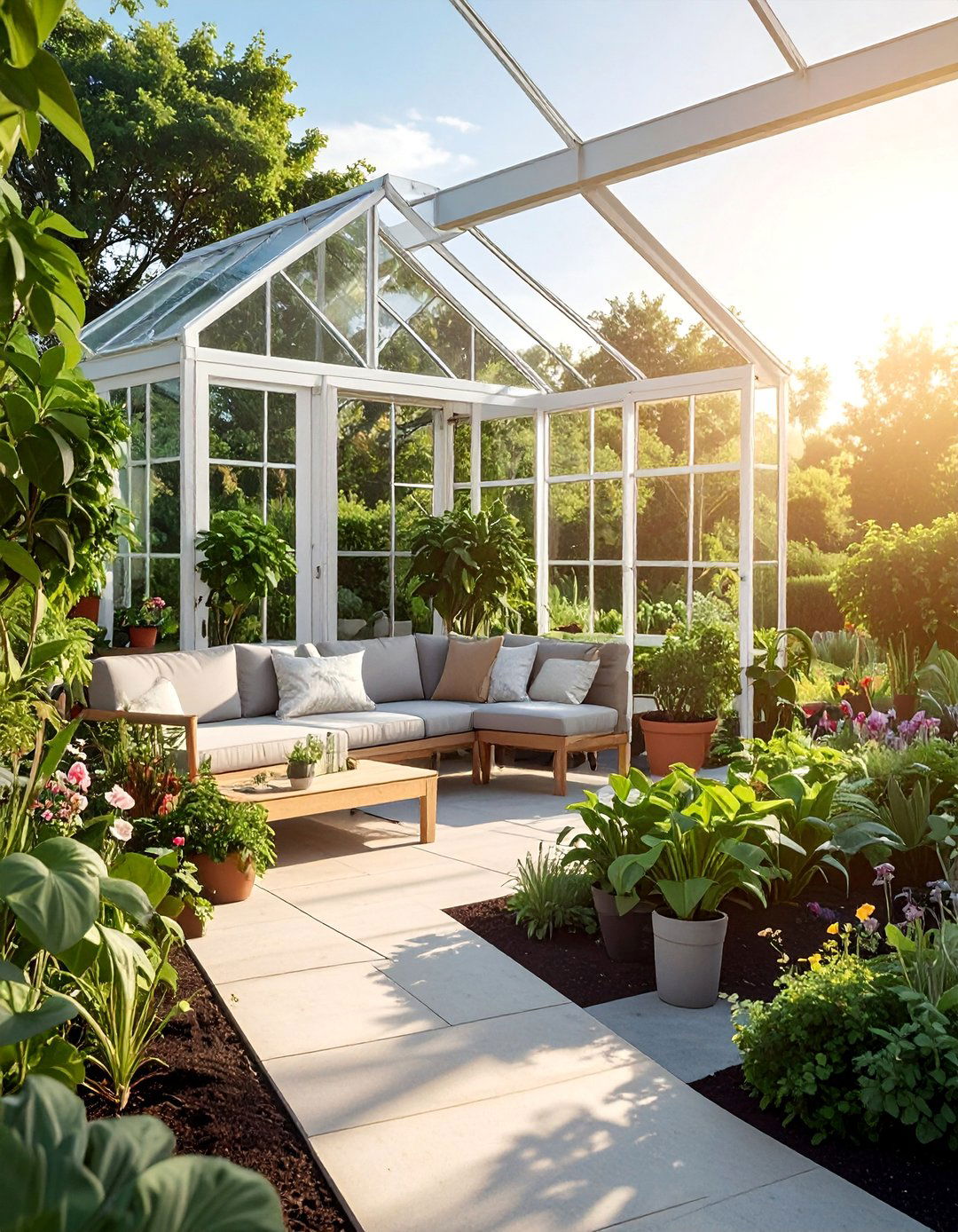 Greenhouse Garden Room - 25 Backyard Oasis Ideas for Relaxing Outdoor Spaces
