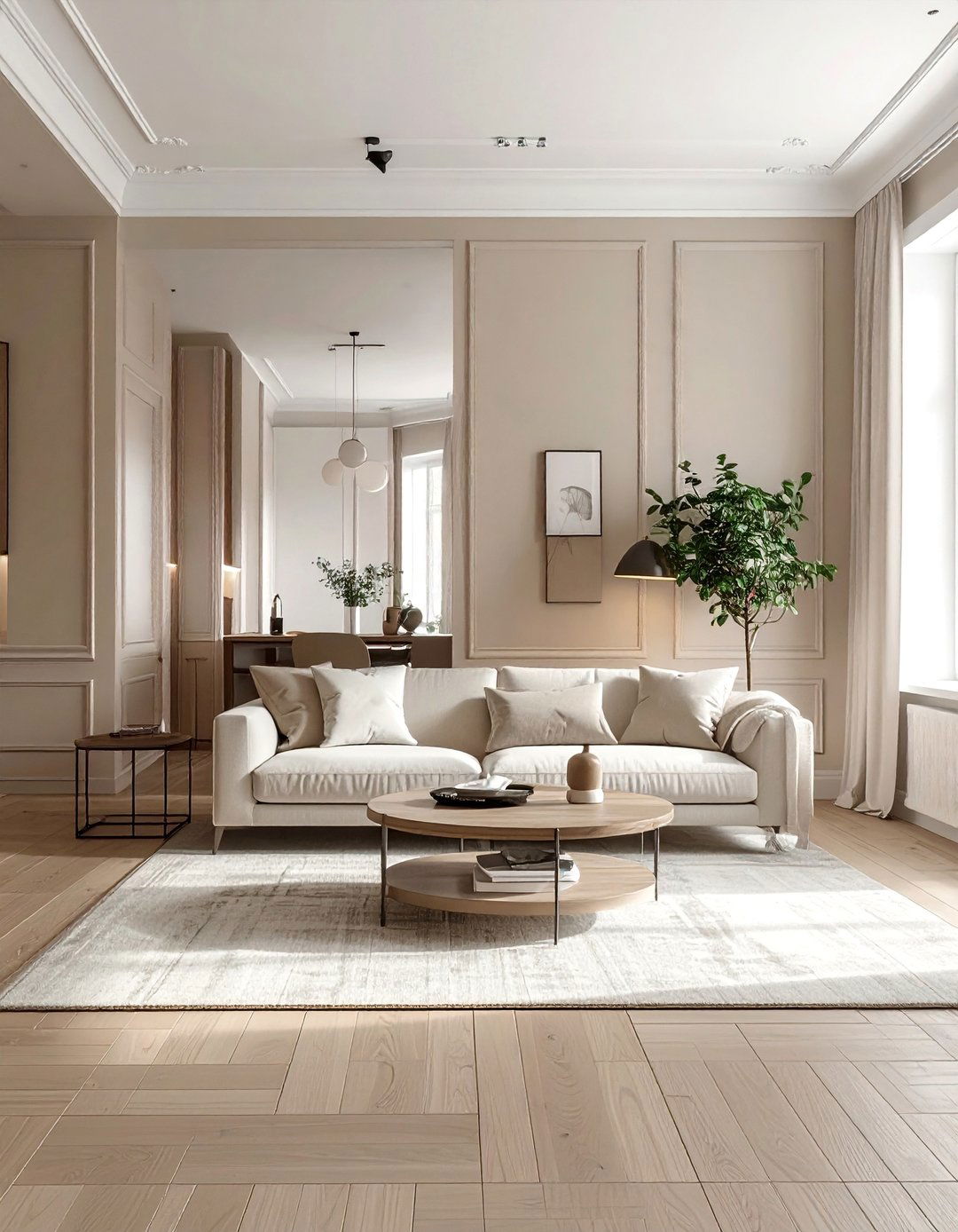 Greige and Warm White Palette - 40 Warm Color Palettes for Every Room in the House